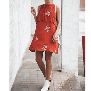 Vick Dolls Libra Embroidered Dress